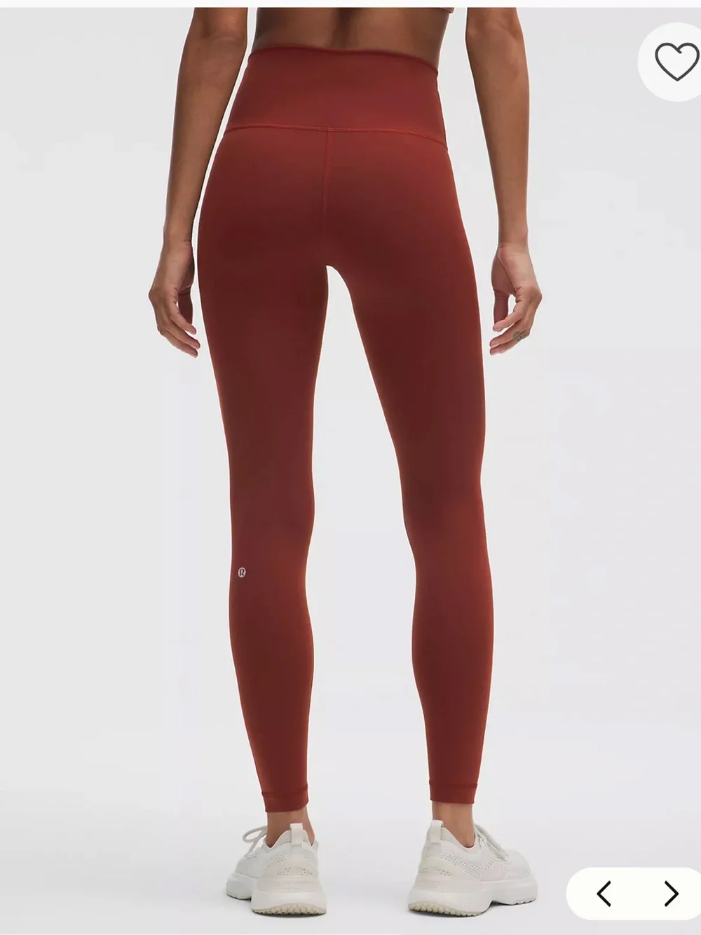 Lululemon Wunder Train HR 28” Leggings Size 14 Everlux Burgandy Square Dot - Picture 1 of 8